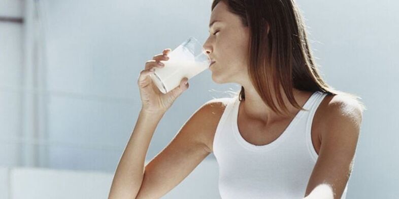 the use of kefir on the ladder diet