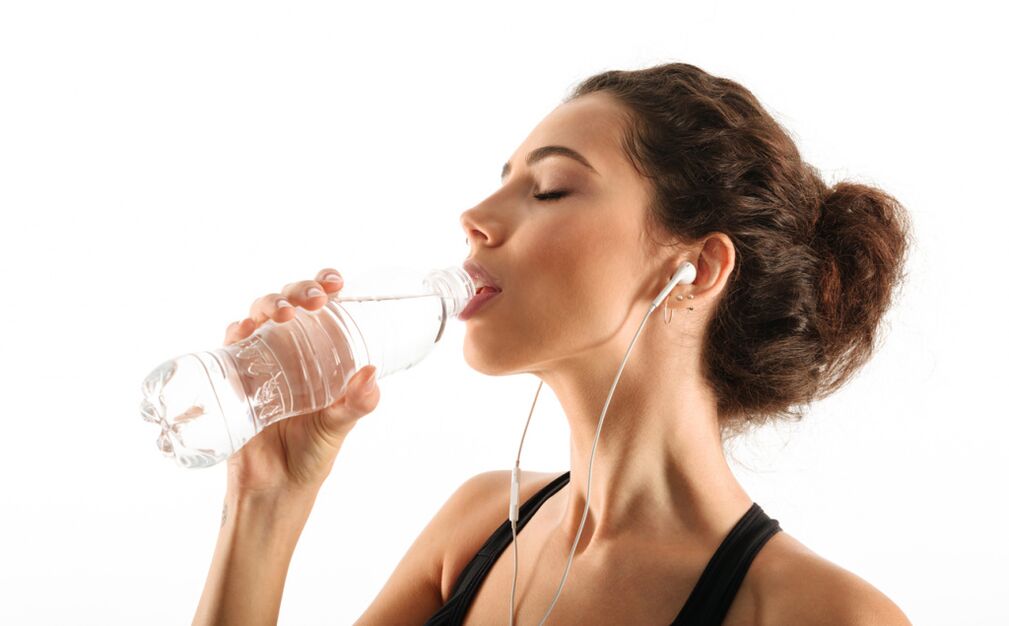 drinking regime on a diet