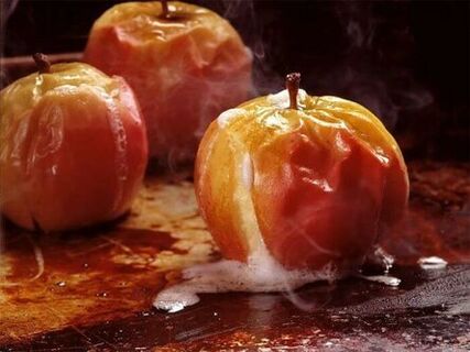 Baked apples are allowed for pancreatitis